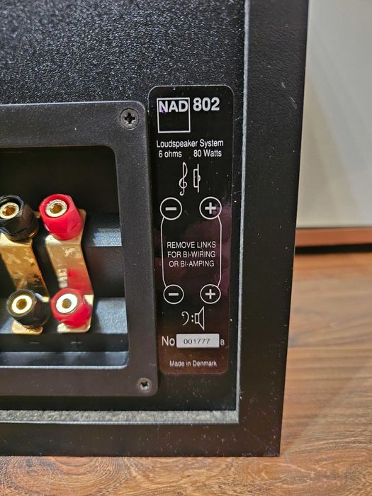 Kolumny NAD 802 | Angielskie monitory |
