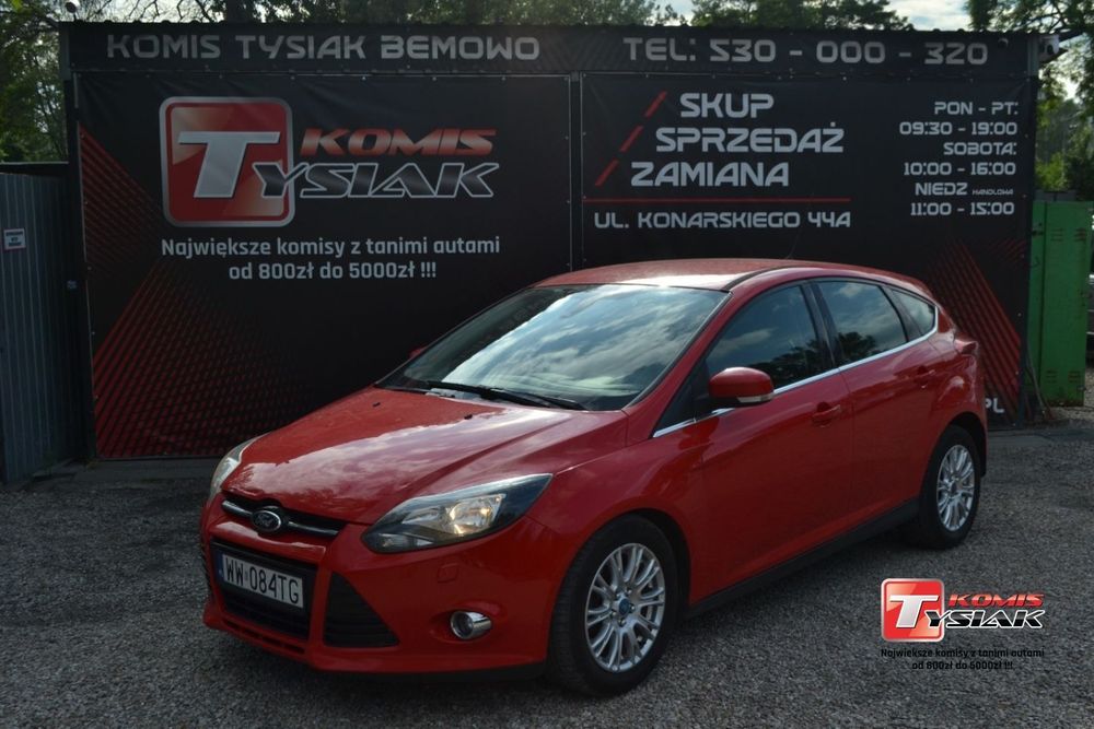 Ford Focus !!! Bemowo !!! 1.6 Benzyna 2013 rok produkcji! KOMIS TYSIAK !!!