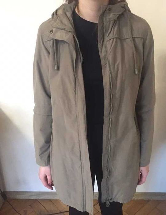 Kurtka parka 36 S Flash Lights cienka jesienna