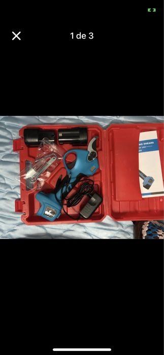 Tesoura poda a bateria nova