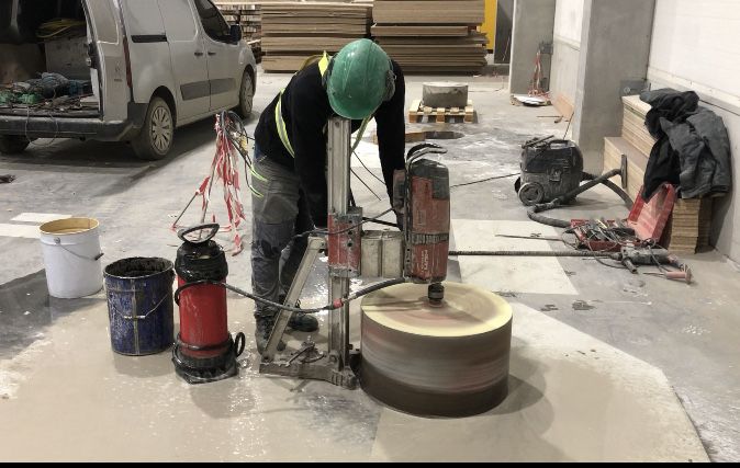 Алмазне Буріння Алмазне Свердління Отворів Різка бетону цегли демонтаж