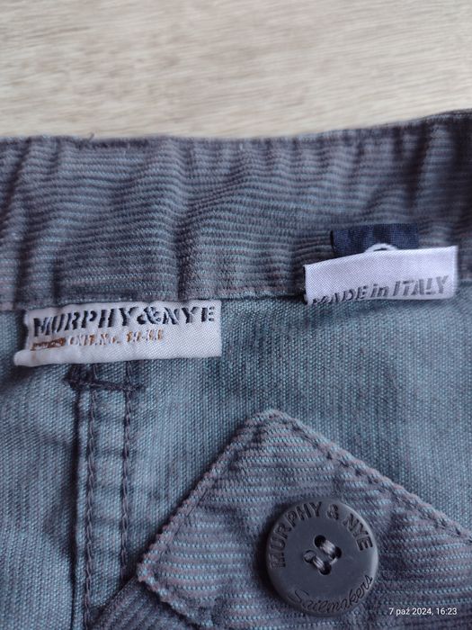 Włoska spódnica ze sztruksu zimowa r.M nowa