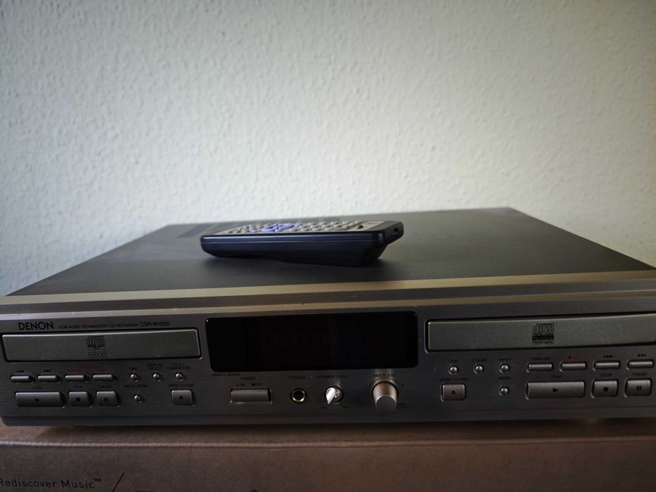DENON CDR-W1500 CD z nagrywarka