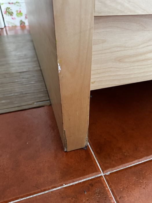 Cama de casal + estrado + colchão + cabeceira em gavetas