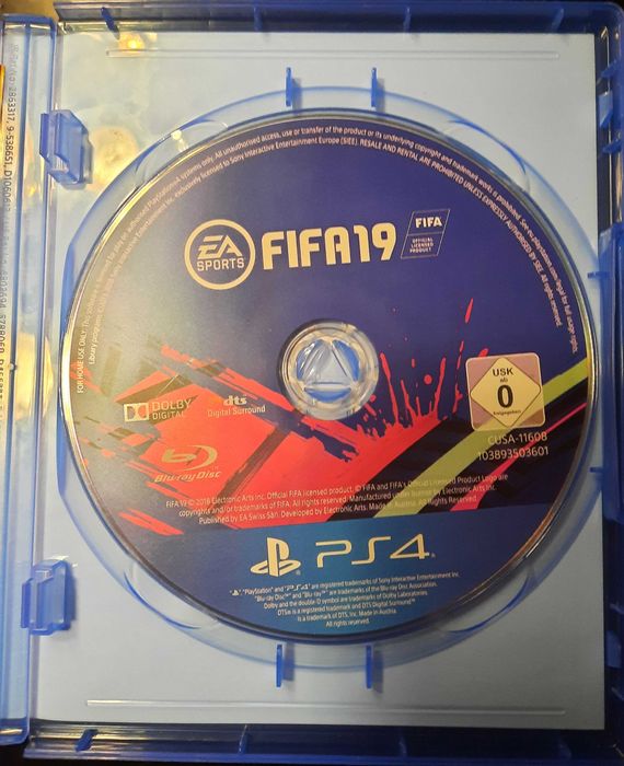 Fifa 19 PS4 como novo