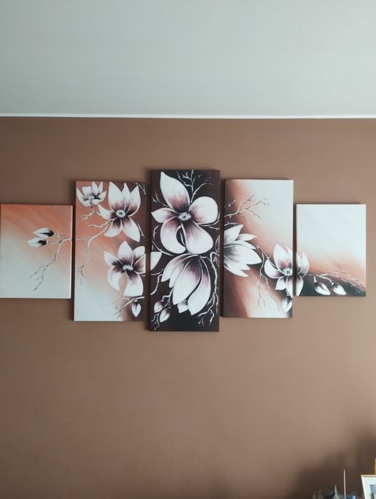 Obraz magnolia, trypyk
