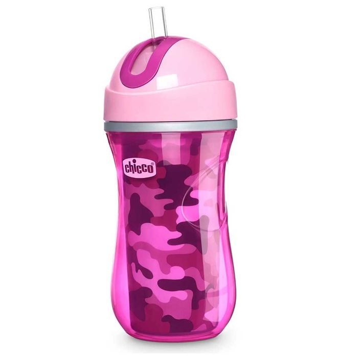 непроливайка Chicco поїльник з трубочкою260мл Insulated Sippy Cup