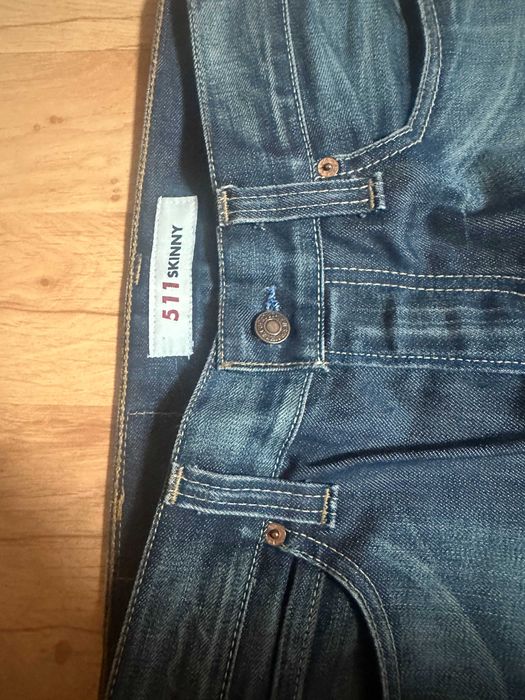 Spodnie LEVIS 511 SKINNY W31 L34   NOWE