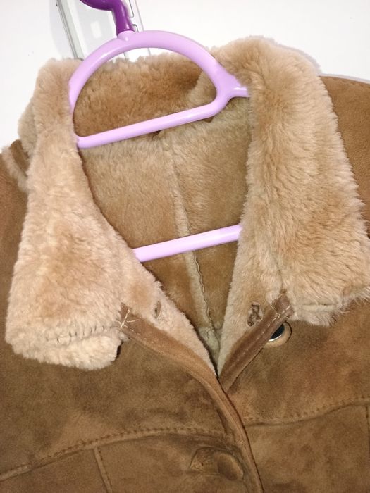 Kożuch damski skórzany