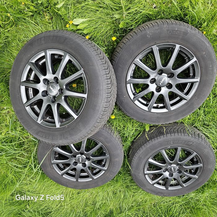Koła całoroczne 195/65/15 Toyota Prius VW Golf IV Bora 5x100 ET38