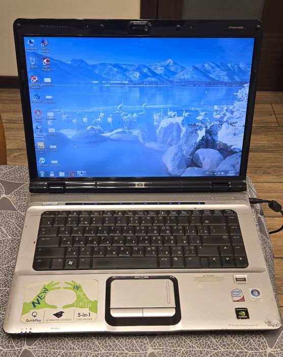 Ноутбук HP Pavilion dv6700 на SSD