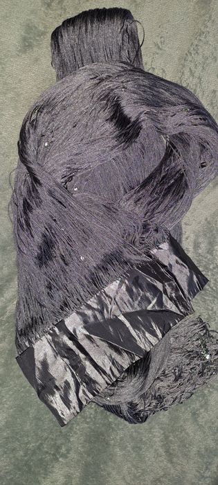 Firana makaron z koralikami