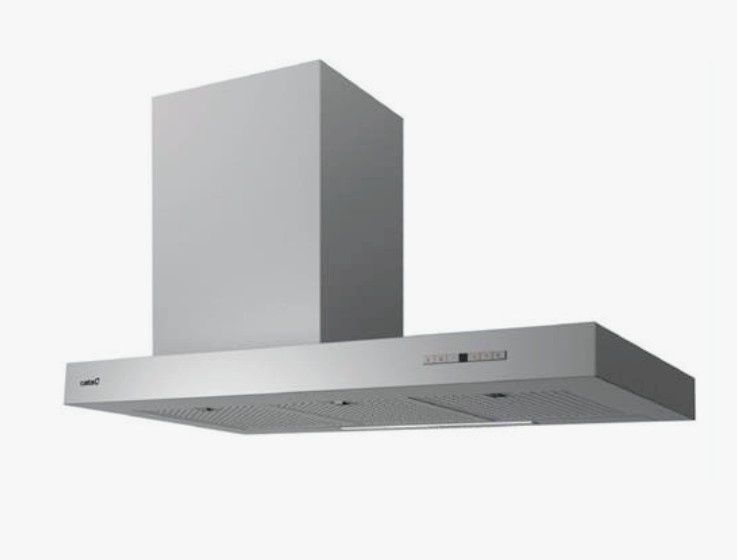 Exaustor Cata Nodor 90cm com chaminé à esquerda.