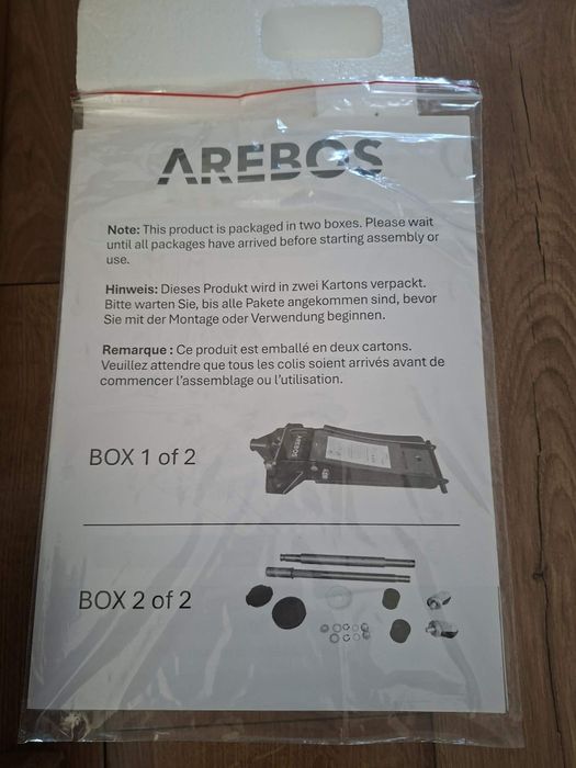 Podnośnik hydrauliczny 3t AREBOS