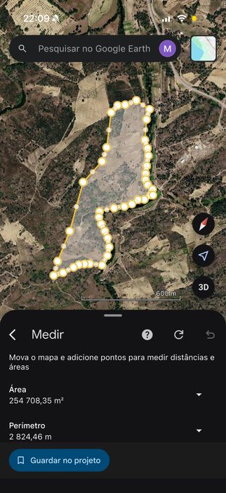 Terreno +/- 25 hectares em Pinhel