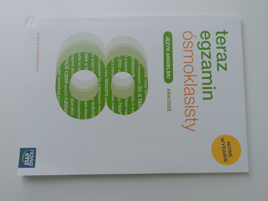 Arkusze teraz egzamin ósmoklasisty Język angielski NOWA ERA