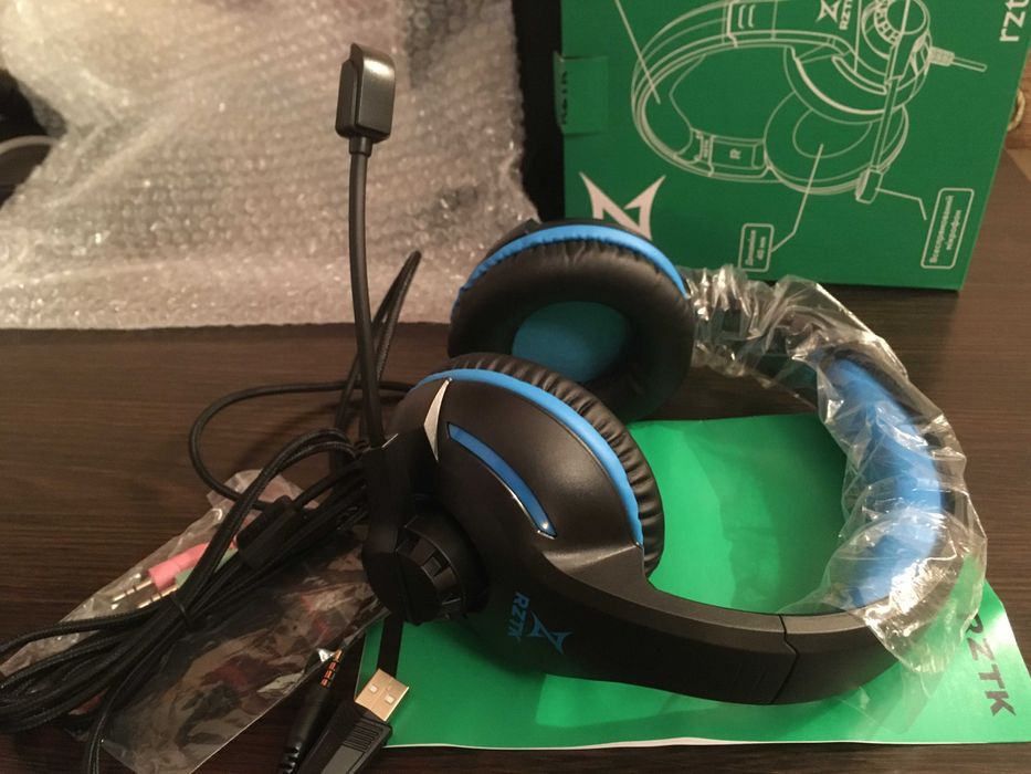 Наушники RZTK HP 100 Blue