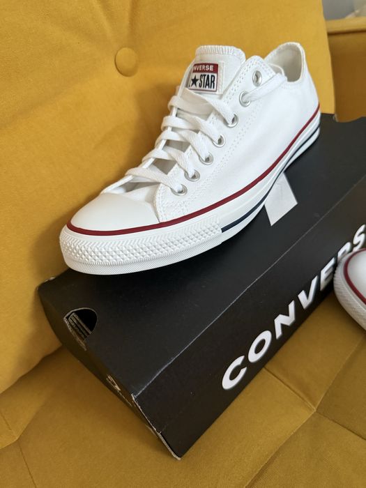 Buty tenisówki converse 42.5 białe nowe, mam paragon z gwarancją