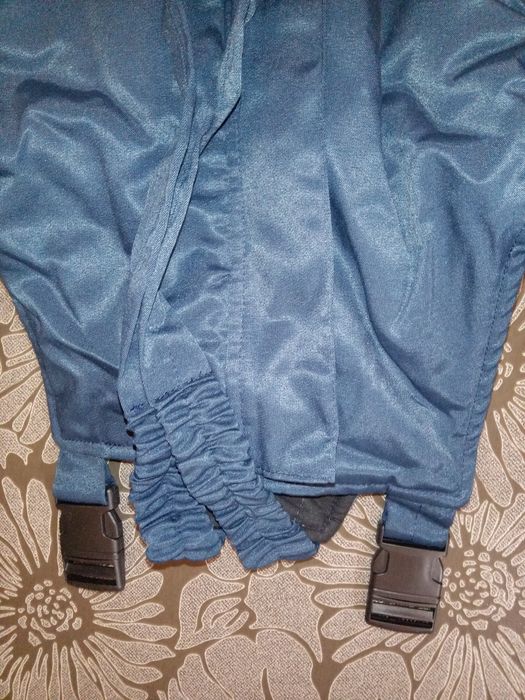 Штаны утеплённые на подтяжках