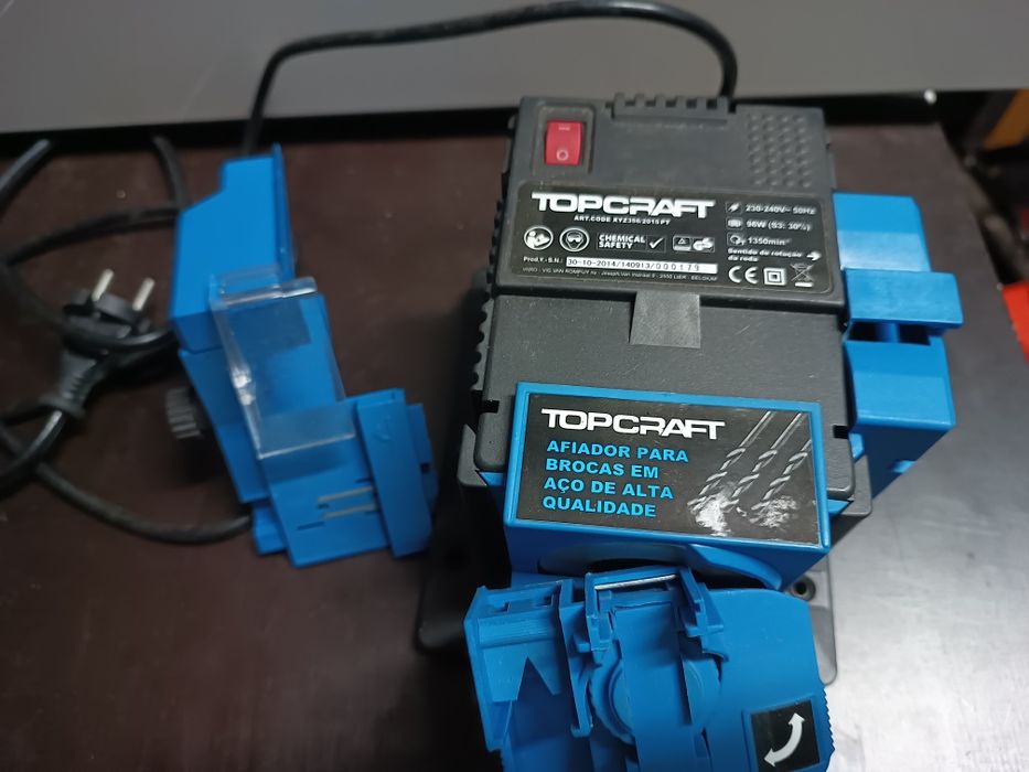Afiador multiuso. Brocas, Formões, Facas, Tesouras...