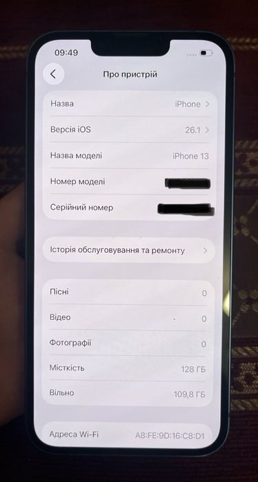 Продам IPhone 13 128