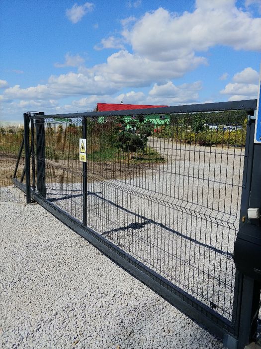 Brama przesuwna 4mx1,5m Ocynkownia i malowana proszkowo SOLIDNA