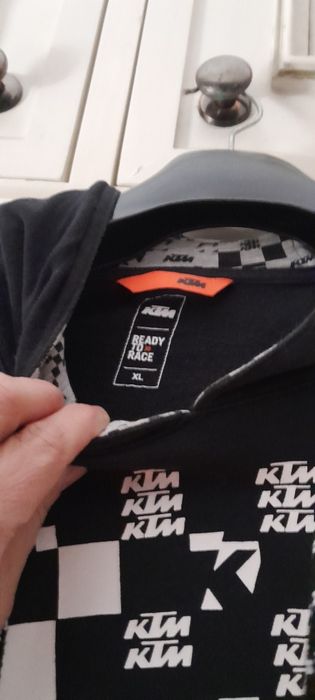 Sweat shirt com capuz xl ktm