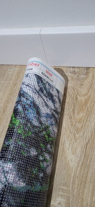 Diamond painting dp004 60×40 górskie jezioro mozaika diamentowa