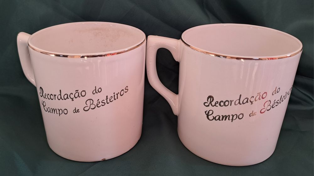 Conjunto 2 canecas antigas