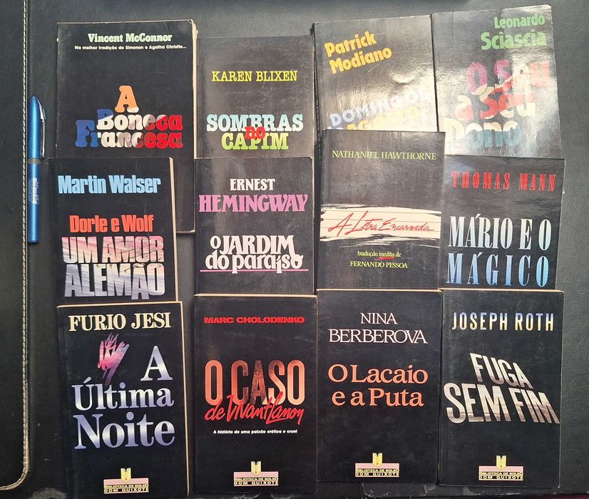 Vendo 12 livros da Biblioteca de Bolso Dom Quixote