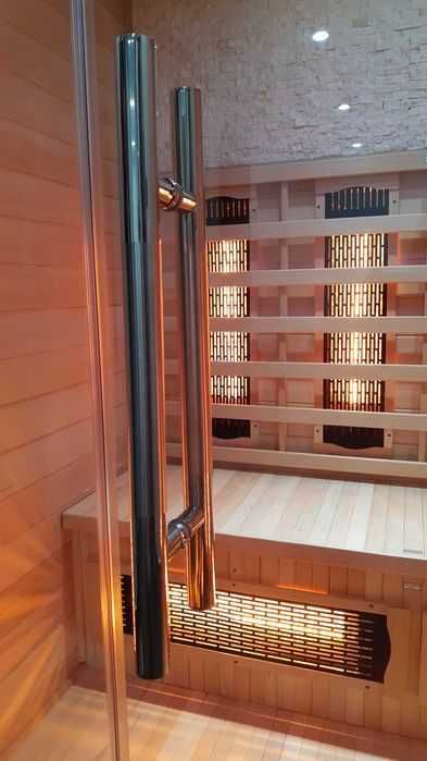 Sauna infrared Roma prom. kwarcowe lub ceramiczne 2os sauny fińska spa