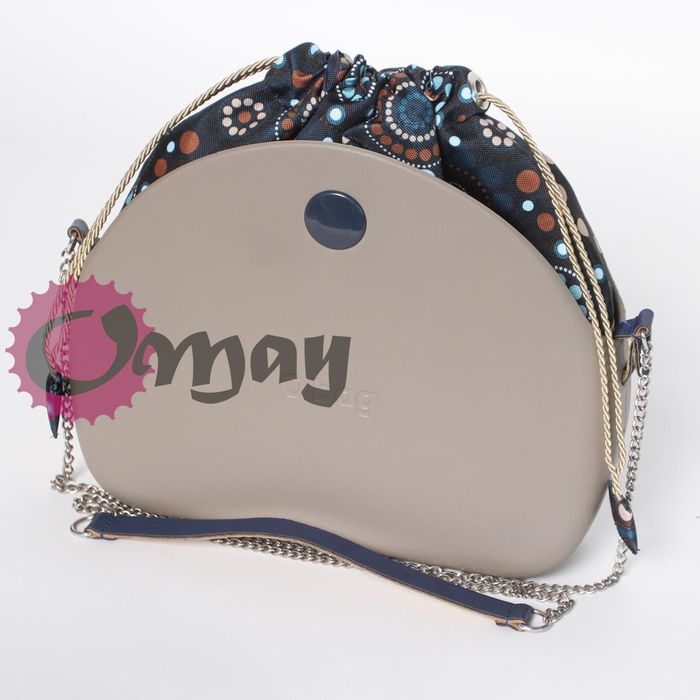 Piaskowy organizer do OBAG MOON LIGHT worek chocomay 2 kieszenie OMAY