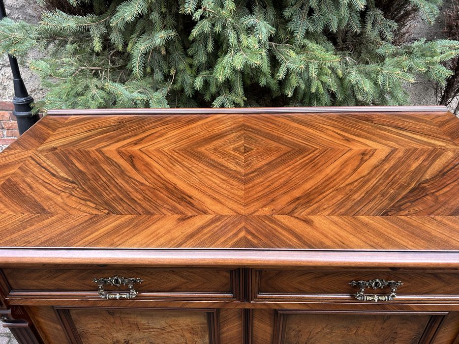 Antyczna Komoda Ekletyczna Antyk Kredens Lata 20 Unikat Po Renowacji