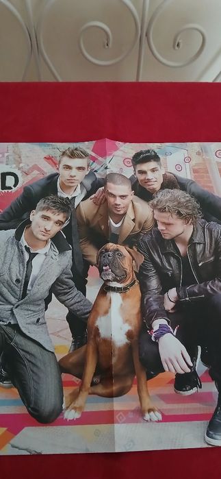 Poster The Wanted/Adam Lambert