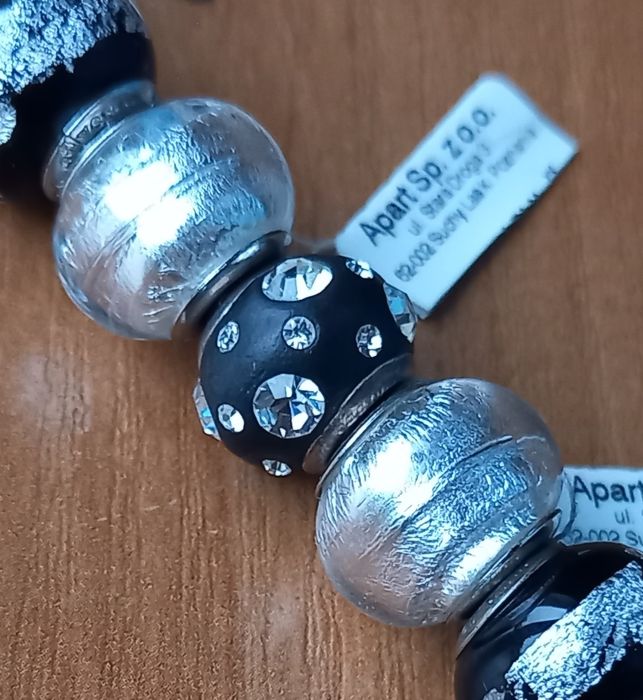 APART beads UNIKAT 2 szt. kolekcja MURANO srebro 925 charms