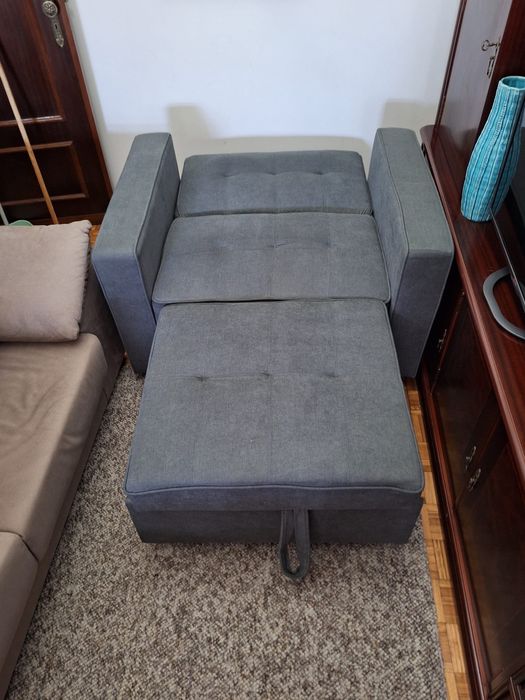 Sofá cama 1 lugar NOVO (cama 1,8m)