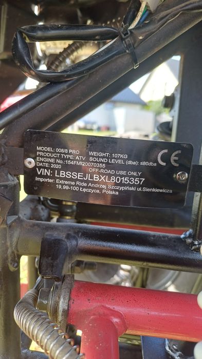 Quad Bombardier ATV 125cc automat D N R z 2020r.