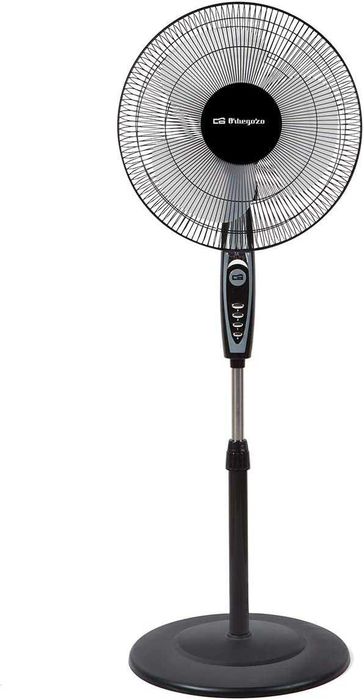 Ventoinha de pé, 50 W, preta ou branca