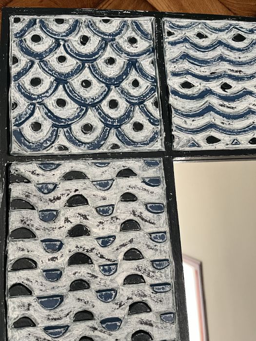 Espelho com motivos maritimos