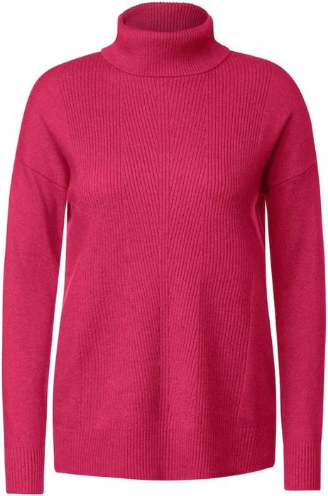 Cecil sweter damski golf malinowy r.XXL
