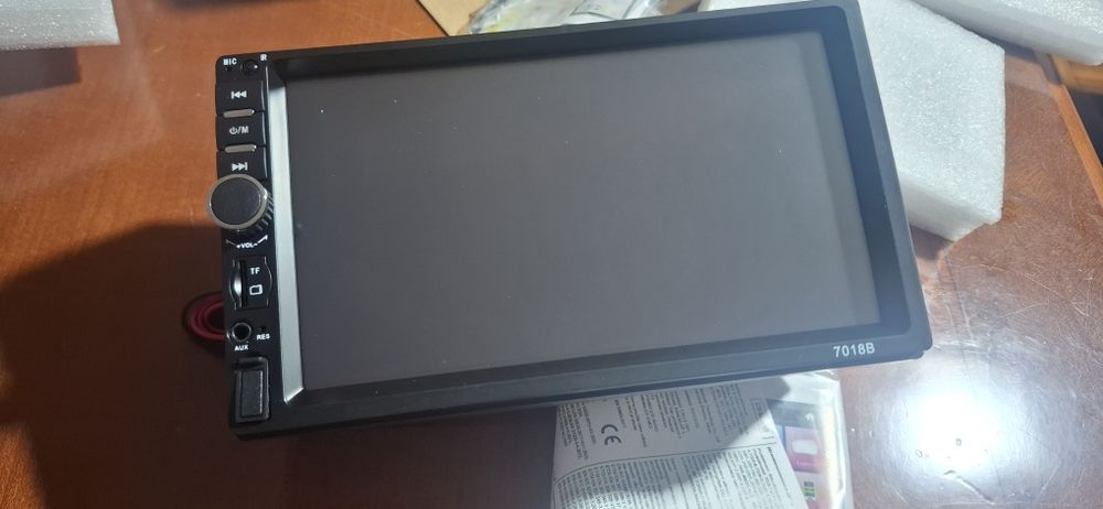 HIPPCRON 17,78cm HD Tela Sensível auto com camera traseira-radio