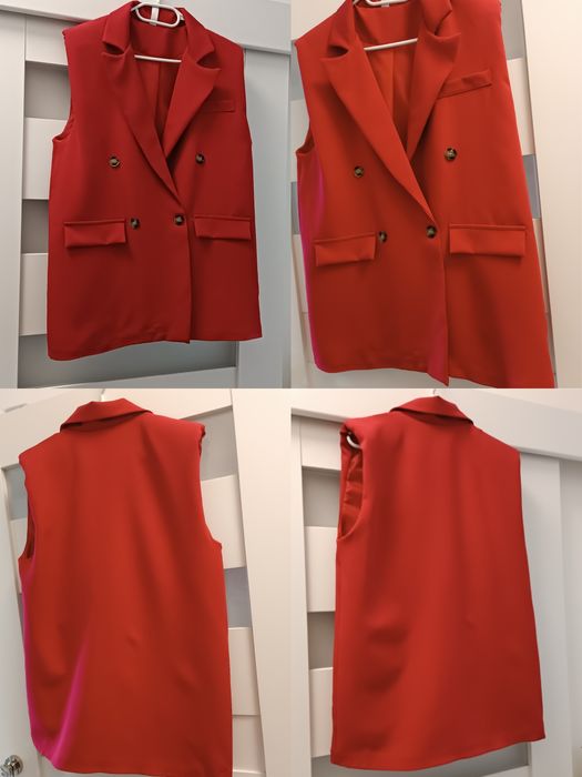 Garnitur damski uni na S M L kamizelka+ spodnie