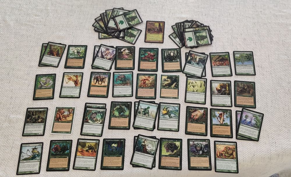 Magic the Gathering cartas aleatórias verde