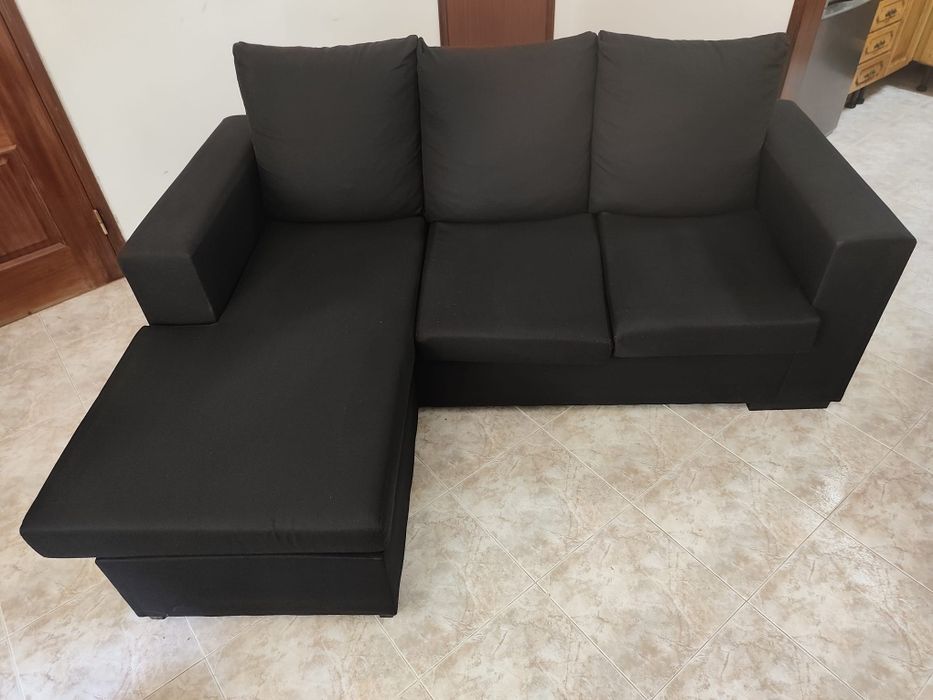 Vendo Sofá L Preto