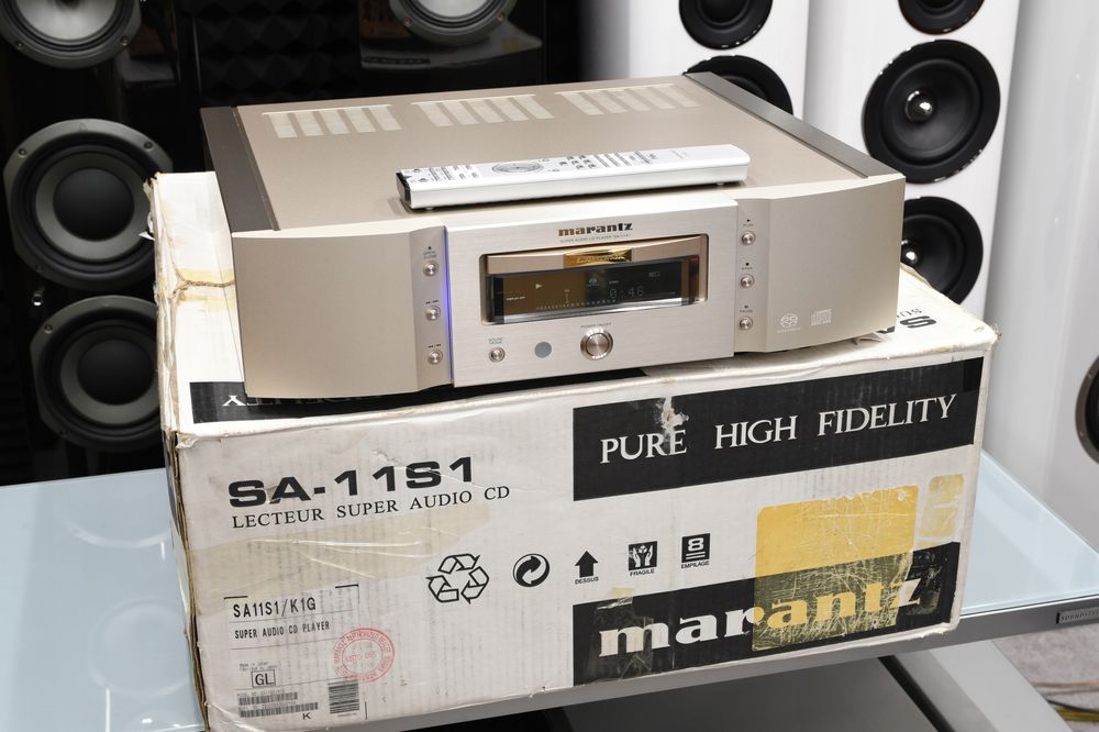 Złoty odtwarzacz płyt audio CD SACD Marantz SA-11S1 w świetnym stanie!