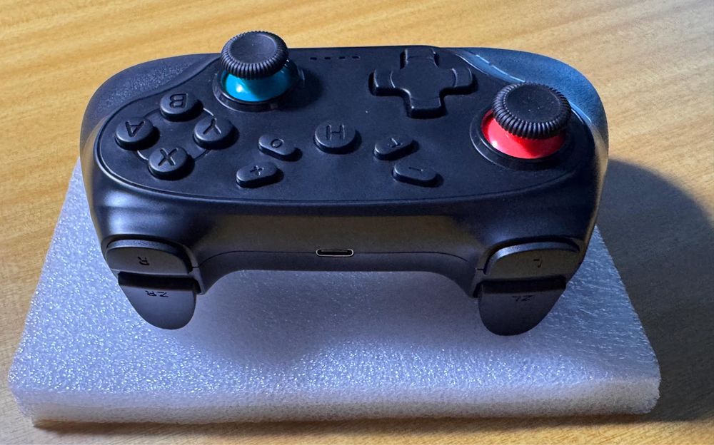 Controle Remoto para Switch/iOS/Android, sem fios, Bluetooth, função Turbo com vibração, acessório remoto para jogos.