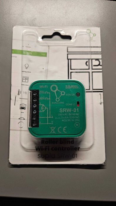 nowy sterownik rolet  - zamel SUPLA SRW-01