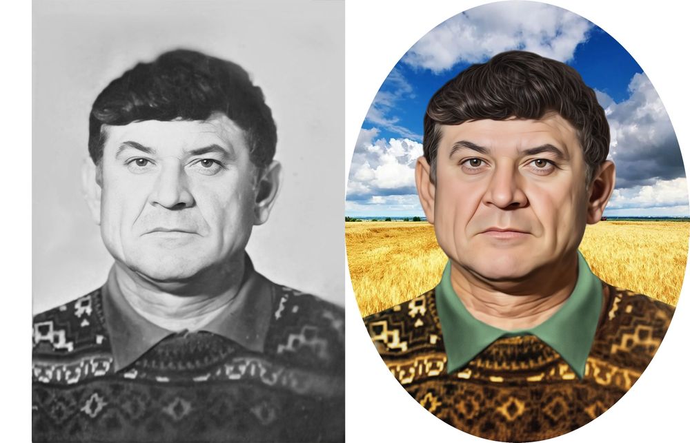 Ретуш фото на памятник.Фотоскло та кераміку.400грн.