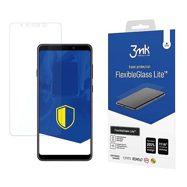 Szkło hybrydowe 3mk FlexibleGlass™ na Samsung Galaxy A9/2018
