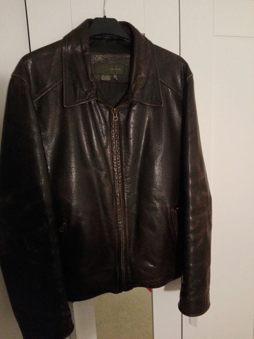 Casaco pele homem tam. L